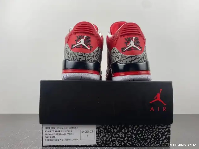 Cheap DJ Khaled Jordan 3 Grateful Retro Air AJ3-770438 0528